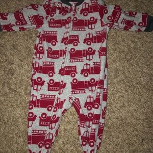 Baby sleeper fire truck